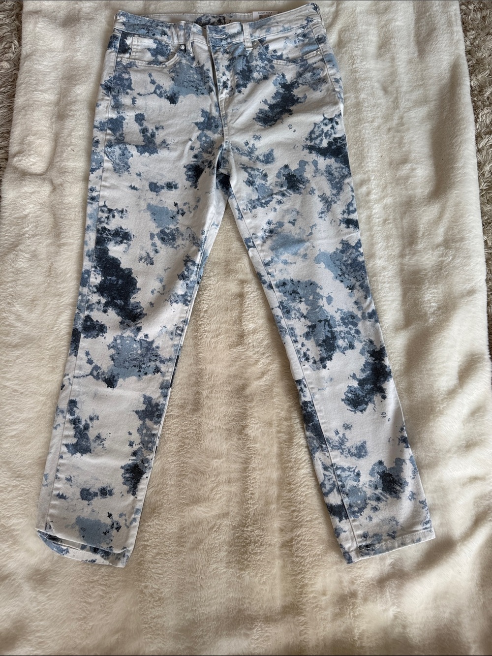 Macy’s Style & Co Women’s Blue Tie-Dye Jeans